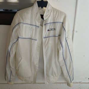 Vintage delta airlines jacket/windbreaker